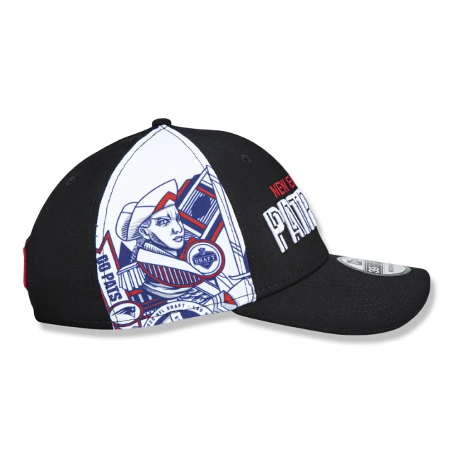 Boné 39THIRTY NFL Draft Font New England Patriots