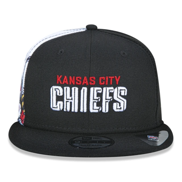 Boné 9FIFTY Draft Font Kansas City Chiefs NFL