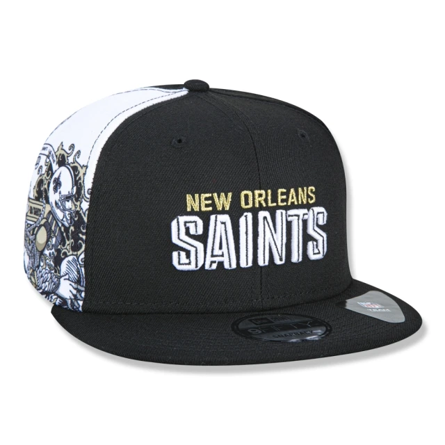 Boné NFL20 Draft Font 9FIFTY Blk Neosai