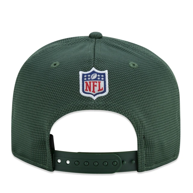Boné 9FIFTY Green Bay Packers Sideline Cold Weather Aba Reta Verde