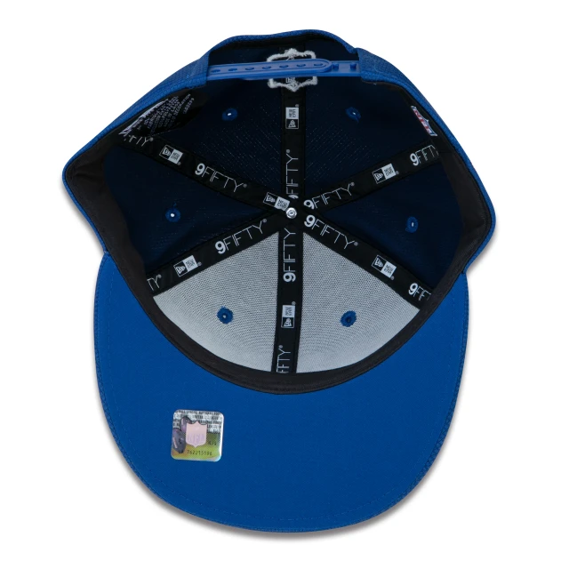 Boné 9FIFTY Indianapolis Colts Sideline Cold Weather Aba Reta Azul