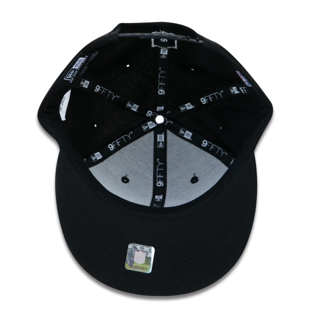 Boné 9FIFTY New Orleans Saints Sideline Cold Weather Aba Reta Preto