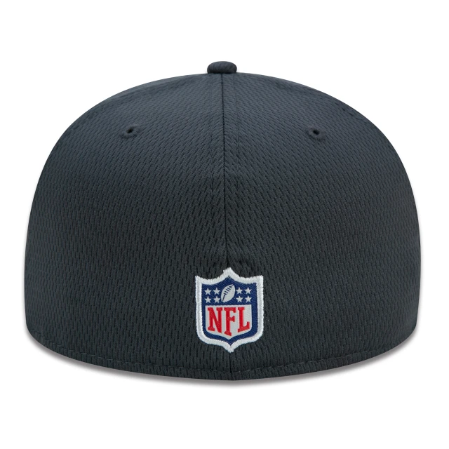 Boné 59FIFTY New England Patriots Crucial Catch Aba Reta Preto