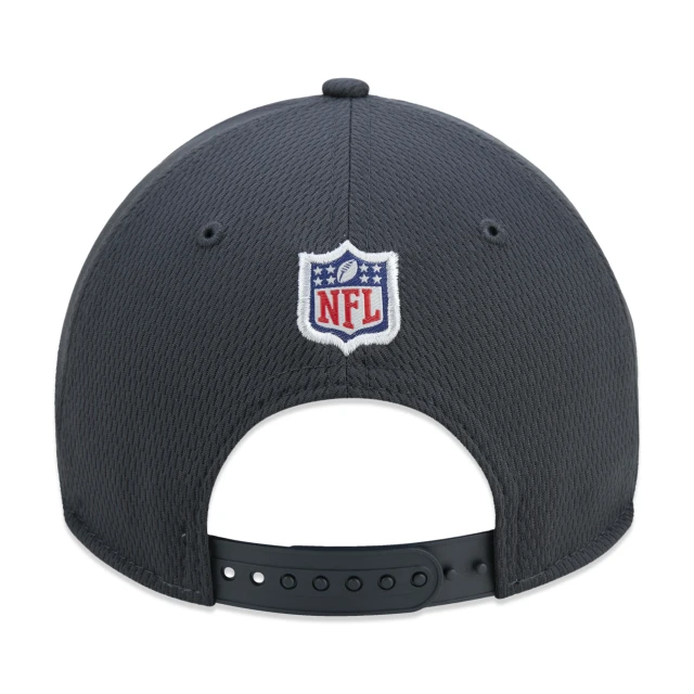 Boné 9FORTY Stretch Snap Detroit Lions Crucial Catch Aba Curva Preto