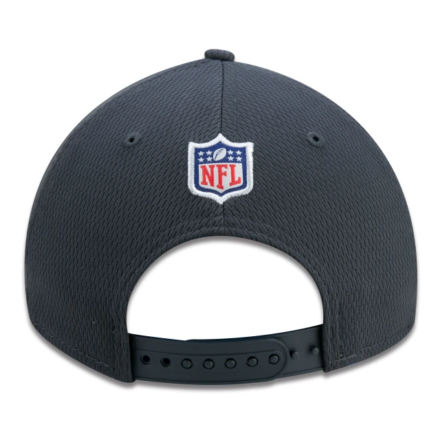 Boné 9FORTY Stretch Snap Las Vegas Raiders Crucial Catch Aba Curva Preto