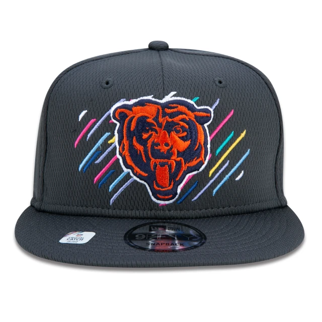 Boné 9FIFTY Chicago Bears Crucial Catch Aba Reta Preto