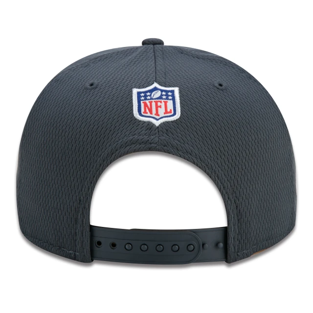Boné 9FIFTY Los Angeles Rams Crucial Catch Aba Reta Preto