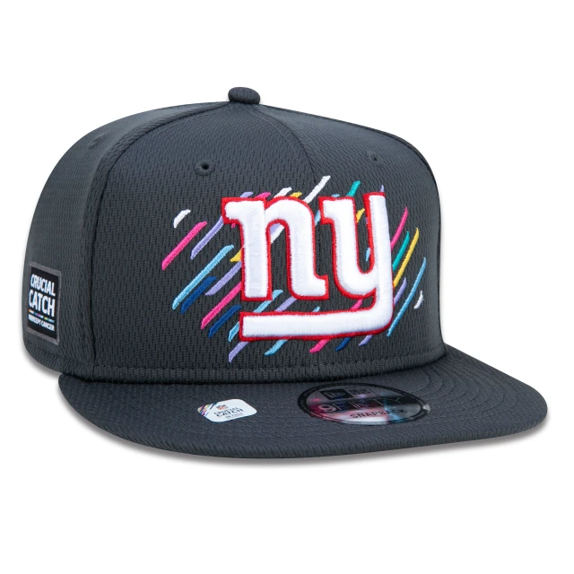 Boné 9FIFTY New York Giants Crucial Catch Aba Reta Preto