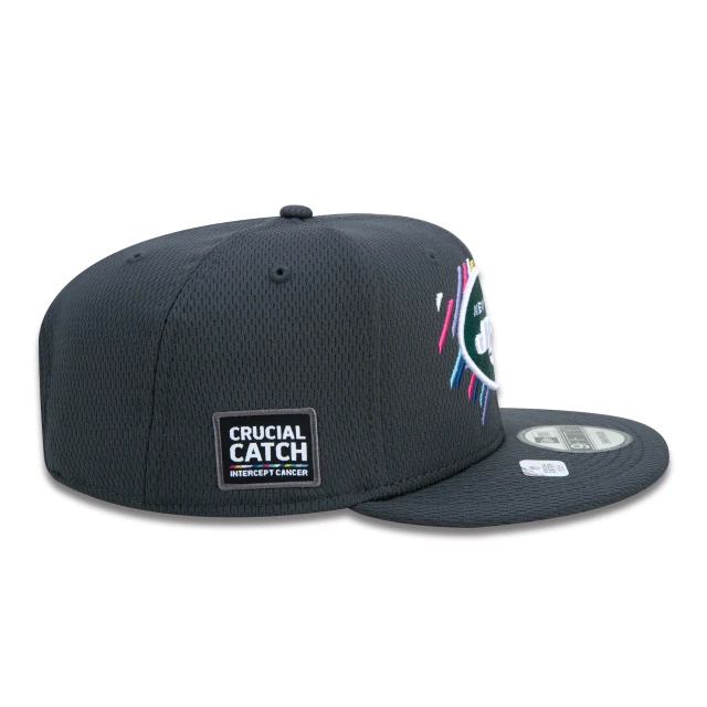 Boné 9FIFTY New York Jets Crucial Catch Aba Reta Preto