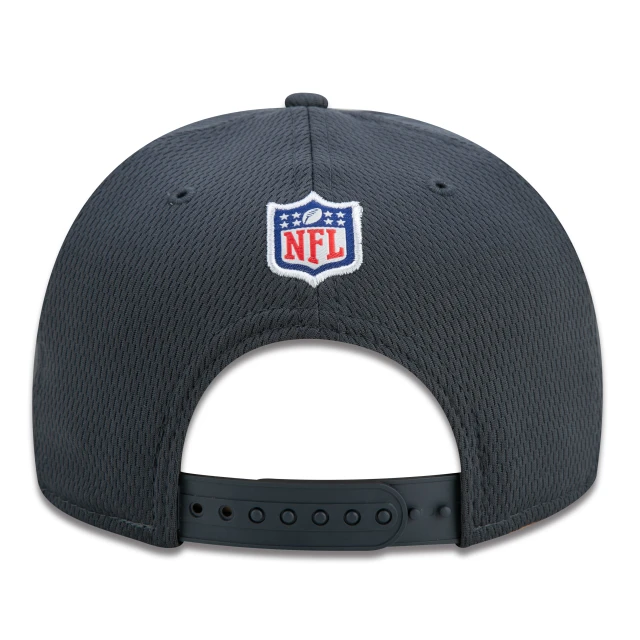 Boné 9FIFTY San Francisco 49ers Crucial Catch Aba Reta Preto