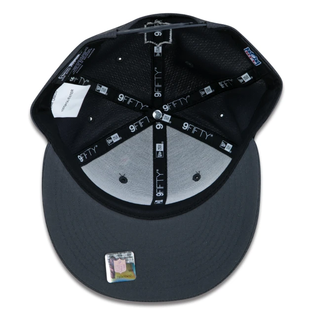 Boné 9FIFTY San Francisco 49ers Crucial Catch Aba Reta Preto