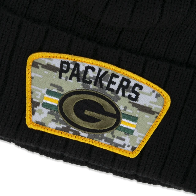 Gorro Green Bay Packers Salute To Service NFL Cinza