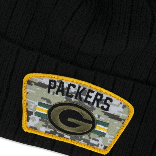 Gorro Green Bay Packers Salute To Service NFL Cinza