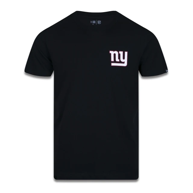 Camiseta Black Pack NFL New York Giants Manga Curta Preta