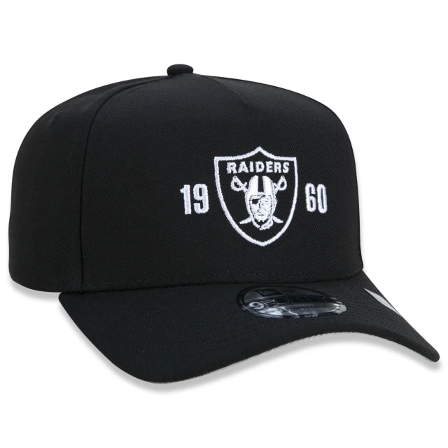 Boné 9FORTY A-Frame Snapback Aba Curva Las Vegas Raiders Street Life