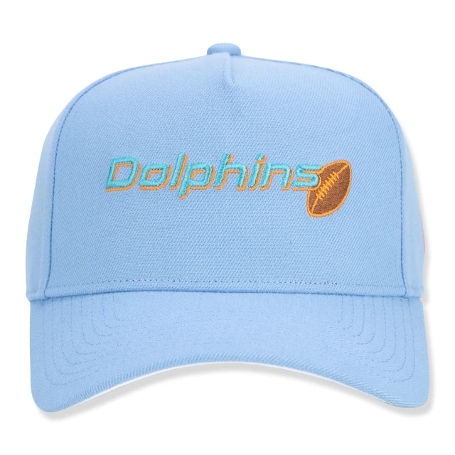 Boné 9FORTY A-Frame Snapback Aba Curva Miami Dolphins Core Ball