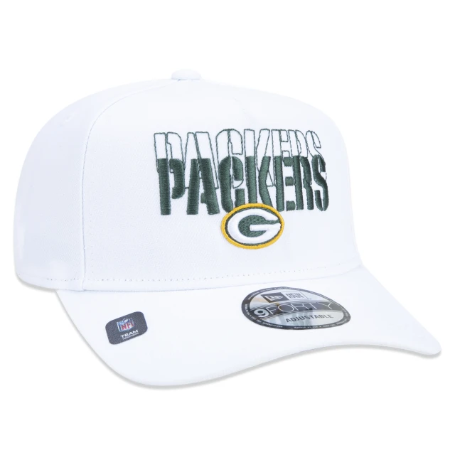 Boné 9FORTY A-Frame Snapback Aba Curva Green Bay Packers Core Shadow