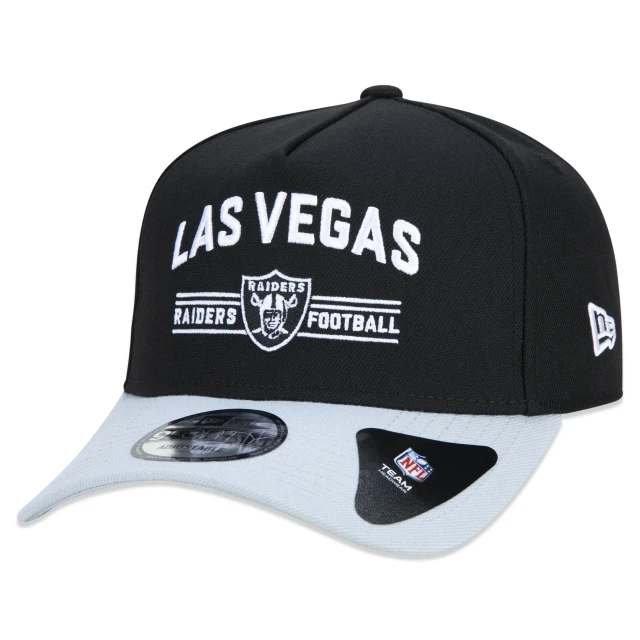 Boné 9FORTY A-Frame Snapback Aba Curva Las Vegas Raiders Core