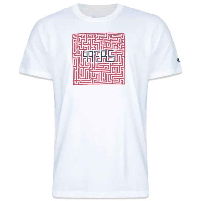 Camiseta Regular Manga Curta San Francisco 49ers Core Maze