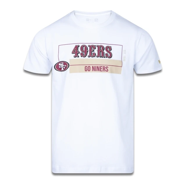 Camiseta Regular Manga Curta San Francisco 49ers Urban Tech Square