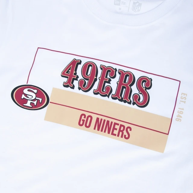 Camiseta Regular Manga Curta San Francisco 49ers Urban Tech Square