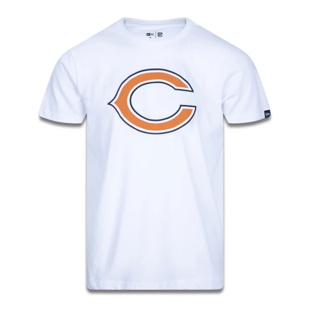 Camiseta Plus Size Regular Manga Curta Chicago Bears