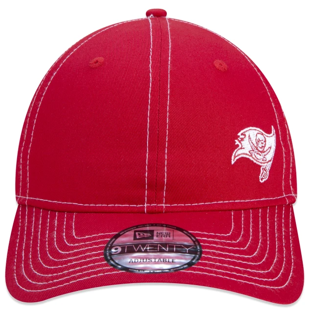 Boné 9TWENTY Strapback NFL Kansas City Chiefs Core Aba Curva Vermelho