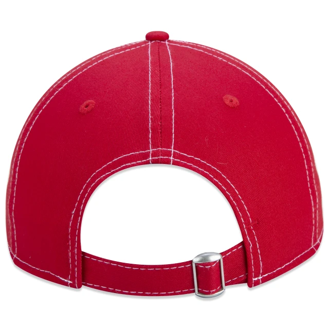 Boné 9TWENTY Strapback NFL Kansas City Chiefs Core Aba Curva Vermelho