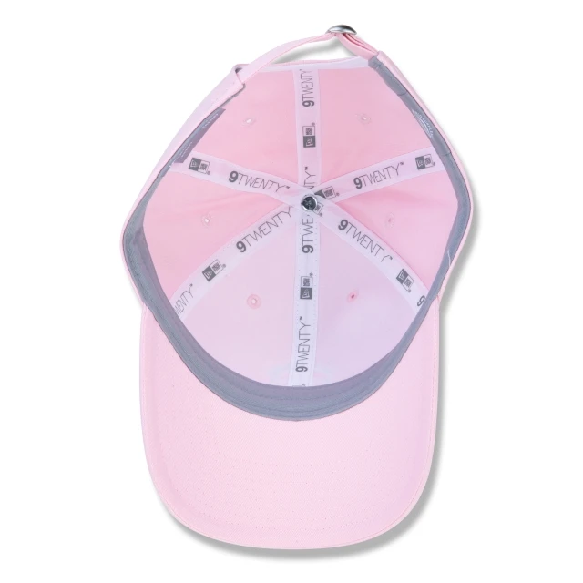 Boné 9TWENTY Strapback Oficial WSL Surfe Rosa Aba Curva