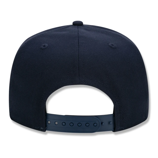 Boné 9FIFTY Original Fit Snapback Oficial WSL Surfe Azul Aba Reta