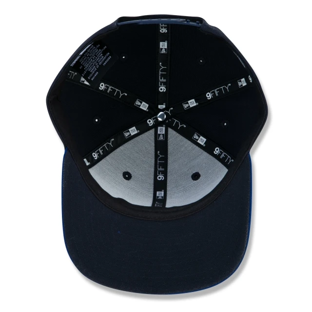 Boné 9FIFTY Original Fit Snapback Oficial WSL Surfe Azul Aba Reta