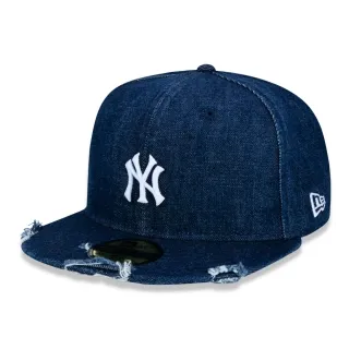 Boné 59FIFTY MLB New York Yankees Denim Destroyed