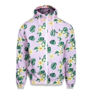 Jaqueta Feminina Corta Vento (Windbreaker) Floral