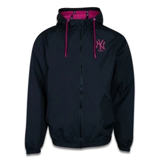 Jaqueta Corta Vento Windbreaker MLB New York Yankees Sazonal Quad