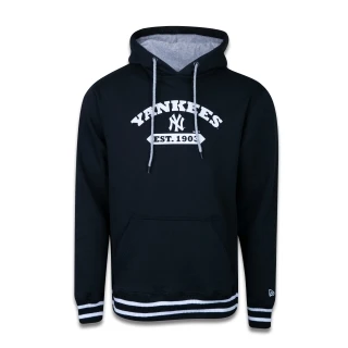 Moletom Canguru Fechado MLB New York Yankees College Rounded