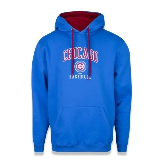 Moletom Canguru Fechado MLB Chicago Cubs College School