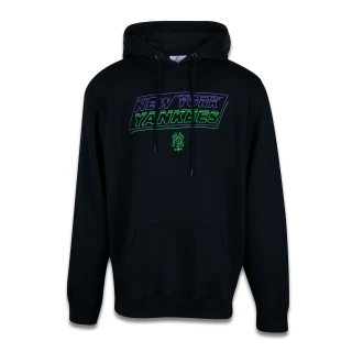Moletom Plus Size Canguru Fechado MLB New York Yankees Rave Space 90s