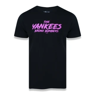 Camiseta Manga Curta MLB New York Yankees Rave Space Nickname