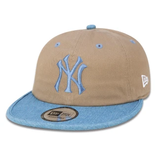 Boné Casual Classic New York Yankees Marrom Aba Reta