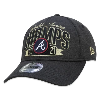 Boné 9FORTY Atlanta Braves Campeão World Series Champions 2021 Locker Room