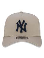 Boné 9FORTY A-Frame MLB New York Yankees Bege