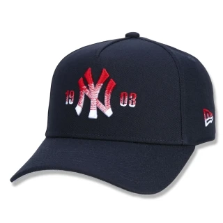Boné 9FORTY A-Frame Snapback Aba Curva New York Yankees Street Life Lamb