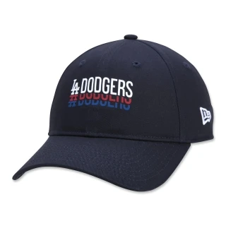 Boné 9TWENTY Strapback Aba Curva Los Angeles Dodgers Urban Tech Tech Rubber