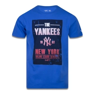 Camiseta Regular Manga Curta New York Yankees Street Life Lamb