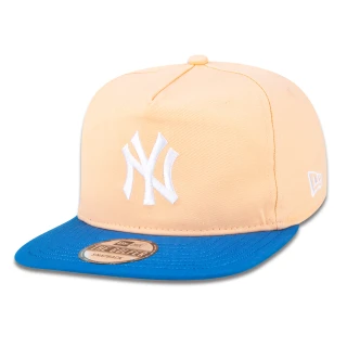 Boné The Golfer Snapback MLB New York Yankees Classic Aba Reta Laranja