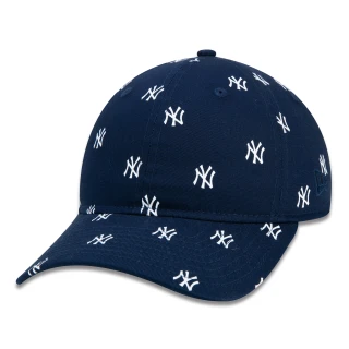 Boné 9TWENTY Strapback MLB New York Yankees Core Aba Curva Azul Marinho