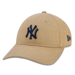 Boné 9TWENTY Strapback MLB New York Yankees Vintage Aba Curva Bege