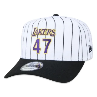 Boné 9FORTY A-Frame Snapback Aba Curva NBA Los Angeles Lakers Street