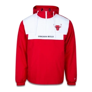 Jaqueta Corta Vento Windbreaker NBA Chicago Bulls Core