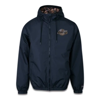Jaqueta Corta Vento Windbreaker NBA Los Angeles Lakers Neutral Wild